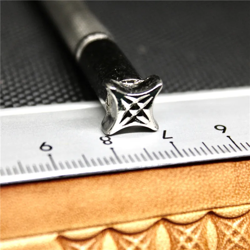 DIY Alloy Metal Leather Craft Tools American Pattern Stamp Tools LS.G9009-03 Tools For Leather Metal Stamp