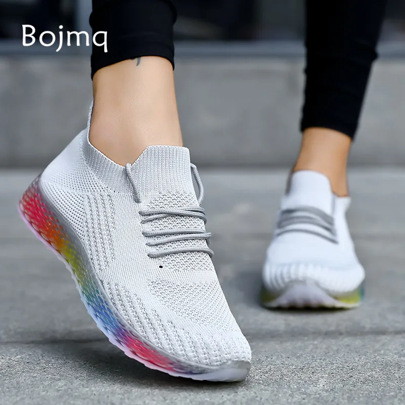 

Bojmq tenis feminino; Женская теннисная обувь; коллекция 2019 года; Лидер продаж; женская спортивная обувь для спортзала; кроссовки из сетчатого материала; женские кроссовки на плоской подошве; zapatos mujer