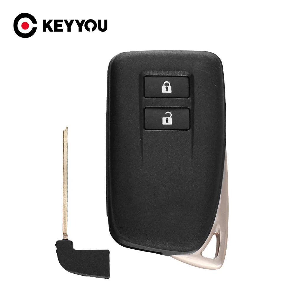 KEYYOU For Lexus NX GS RX IS ES GX LX RC 200 250 350 LS 450H 300H Key Case Replacement Remote Car Key Case 2/3/4 Buttons