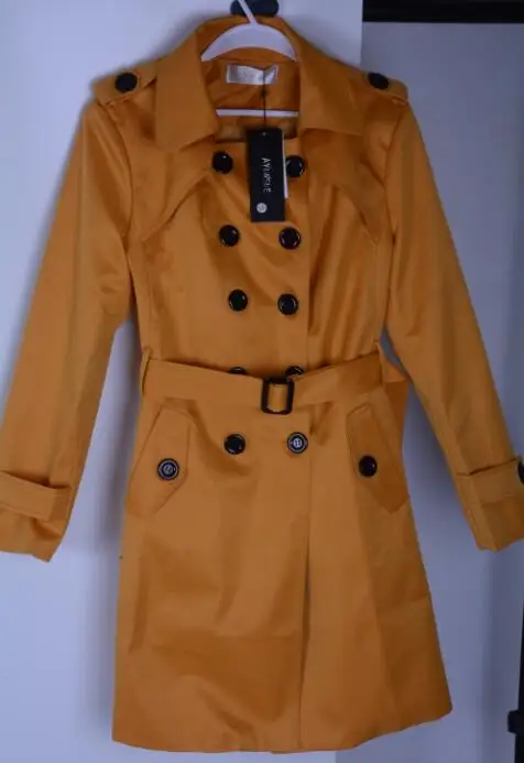 Imagem -05 - Vestuário Plus Primavera Tamanho Outono Duplo Breasted Md-longo 2023 Nova Moda Cinto Rench Cabolsa para Mulher Outwears Trench