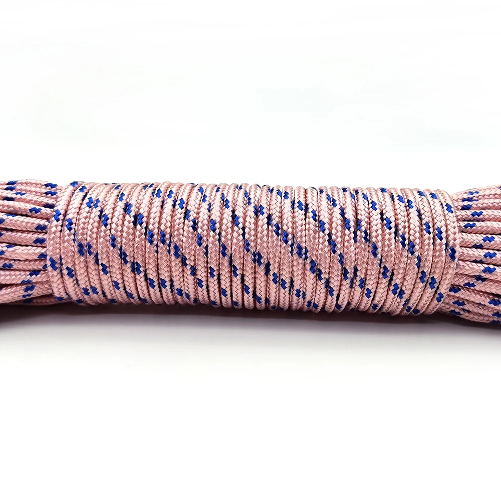 3mm Solid Parachute Cord Lanyard Rope Mil Spec Type One Strand Climbing Camping Survival Equipment Paracord