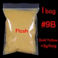 1 bolsa de color amarillo dorado 9B