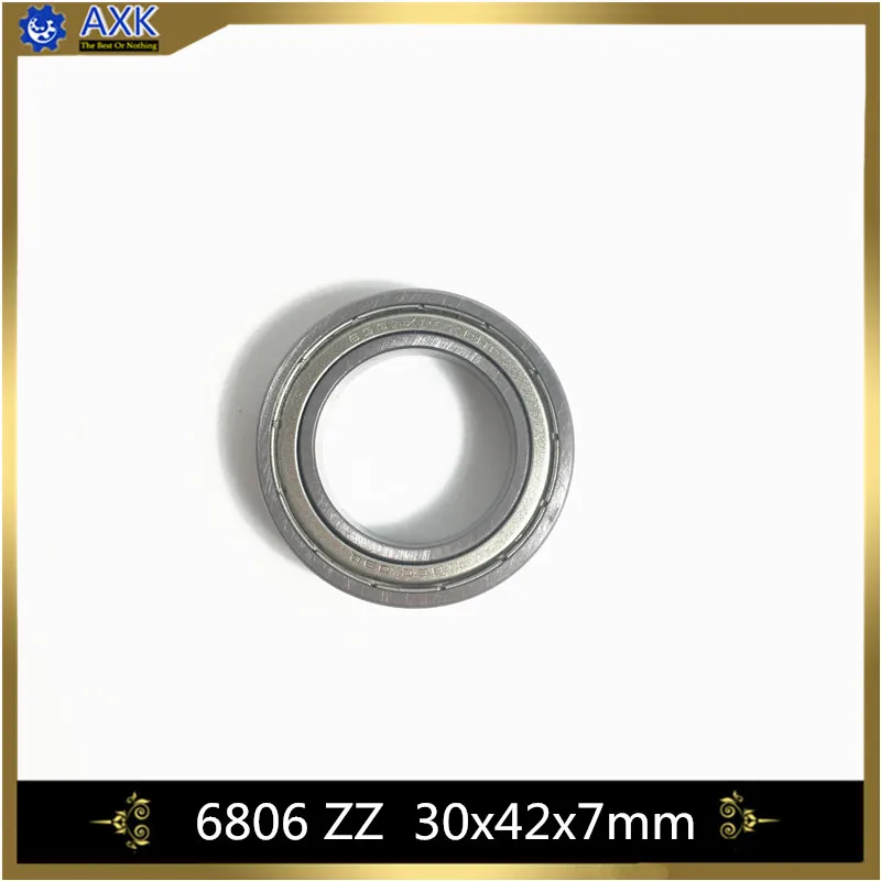 

6806ZZ Bearing ABEC-1 (10PCS) 30x42x7 mm Thin Section 6806 ZZ Ball Bearings 61806 Z 6806Z