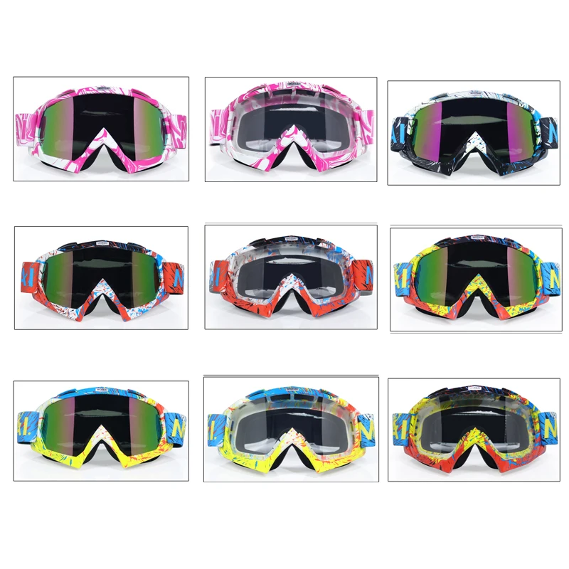 

Motorcycle Goggles Helmet Glasses Racing Protecting ,MX, ATV ,Dirt, Off-Road Motocross Detachable Skiing Eyewear X-sports