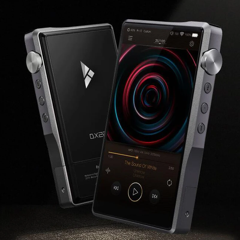 Per custodia in Tpu trasparente iBasso DX220 con protezione dello schermo anteriore in vetro temperato e protezione dello schermo posteriore in vetro temperato per DX220