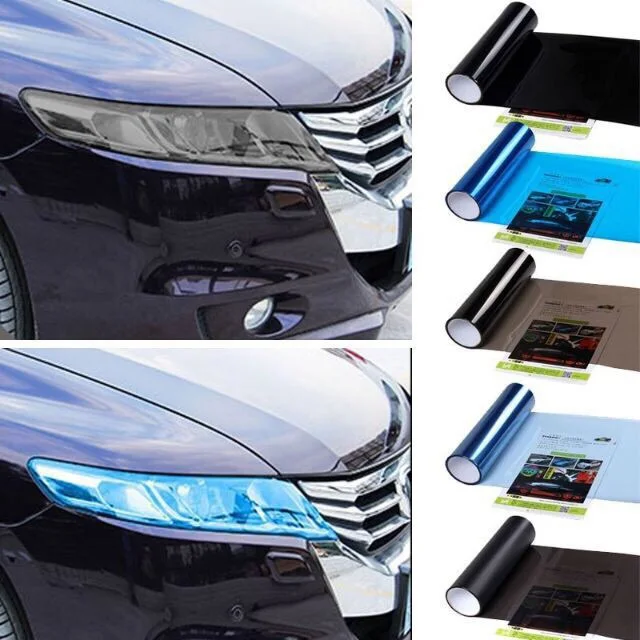 

30cm*60cm Motorcycle Led Car Headlight Tinted Sticker