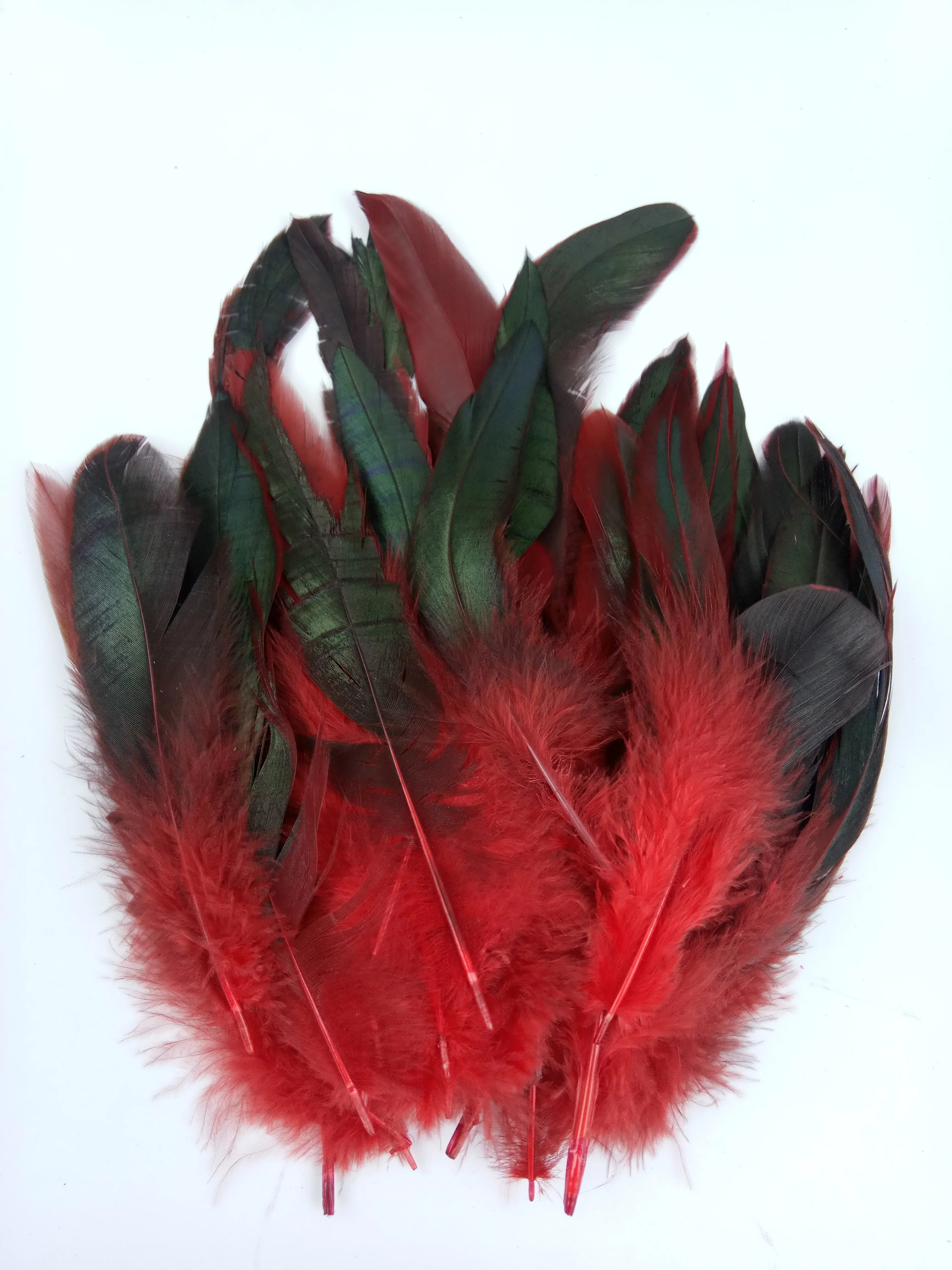 50/100Pcs Natural Black Rooster Feathers 13-18cm Colorful Chicken Pheasant Plumes for Crafts Jewelry Making Party Decoration