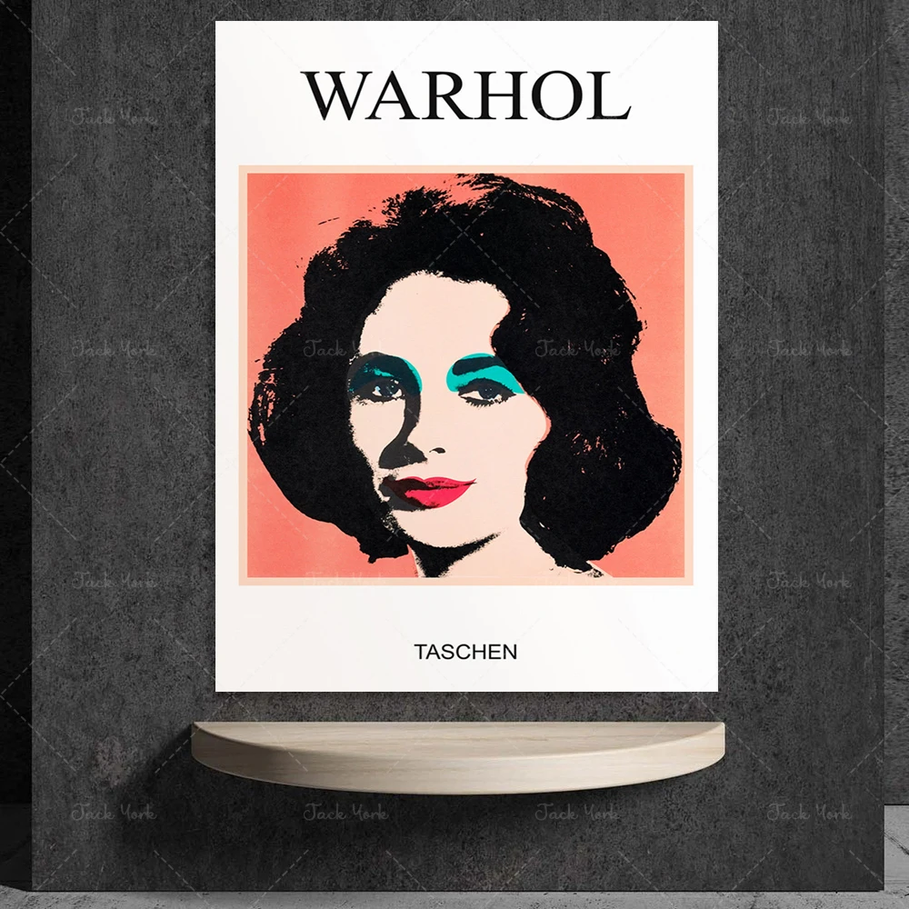 Andy Warhol Art Exhibition Digital Download Poster Vintage Print