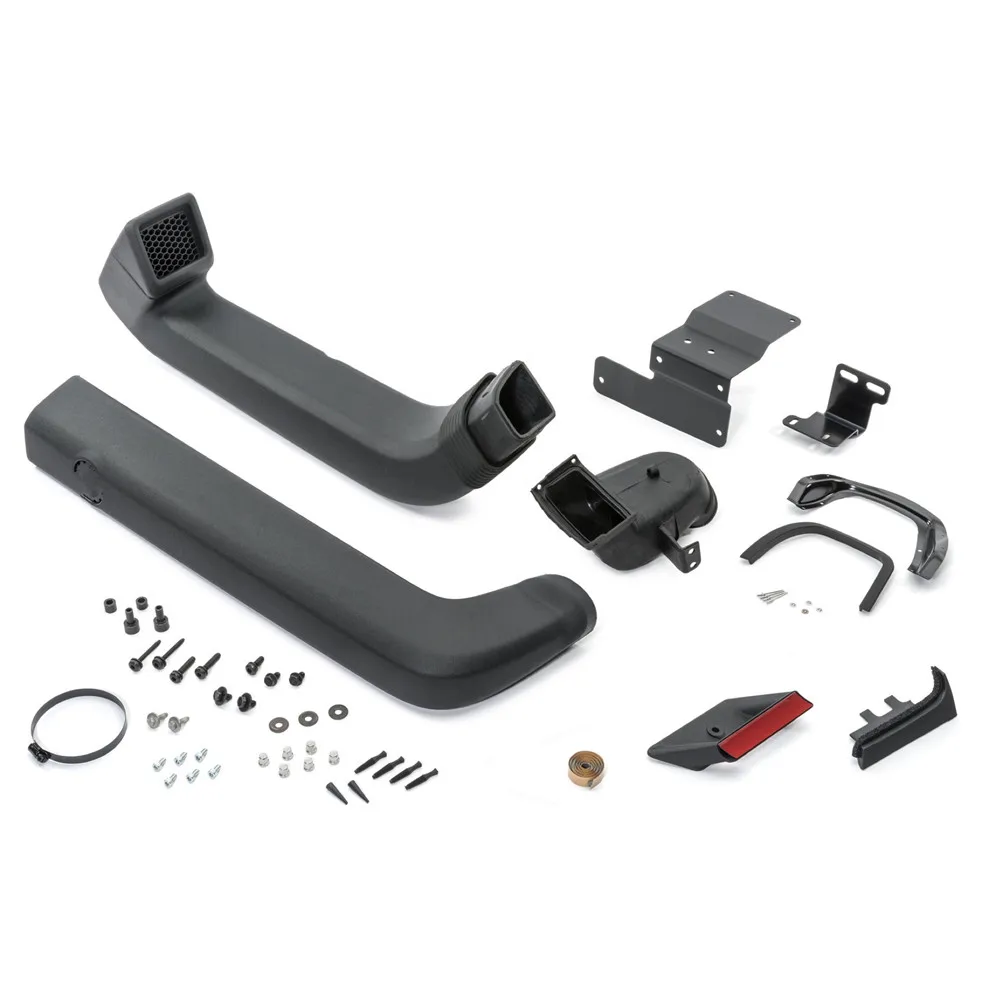 For Jeep Wrangler JL & Gladiator JT 2018-2022 Off-road Vehicles Modified Elevated Wading Air Intake Pipe Fittings Snorkel Kit