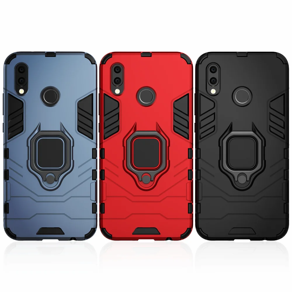 

Armor Case for Huawei P20 Lite Case Ring Holder Stand Phone Cover For Huawei P20lite P 20 Lite Pro P20pro P20lite Cases Coque