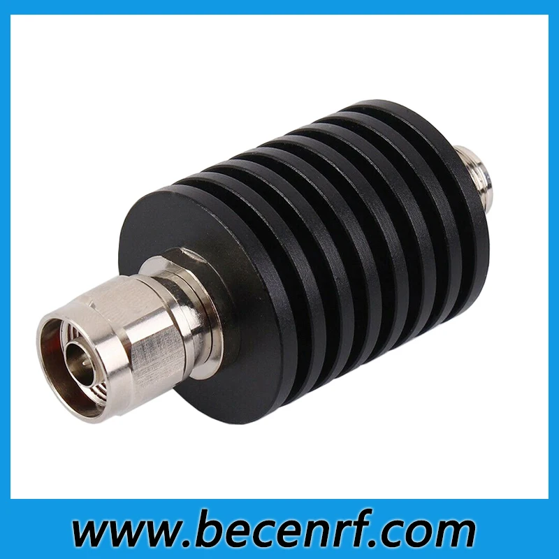 RF fixed Connector 50W N Type male to female Coaxial Attenuator DC-3/4Ghz 1db,2db,3db,5db,6db,10db,15db,20db,30db,40db,50db