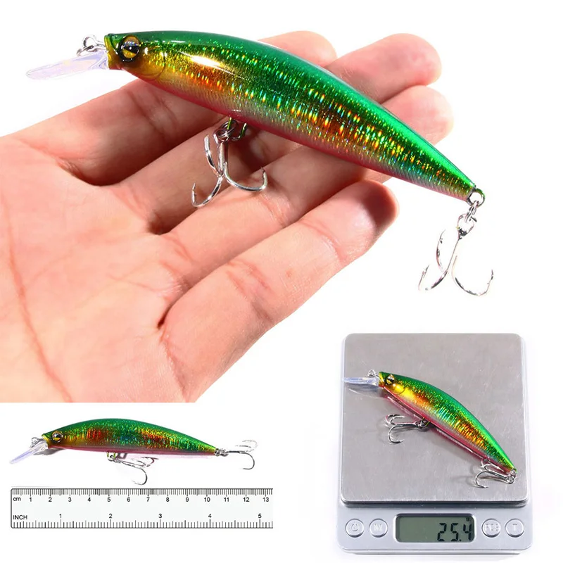 Minnow 105mm 25g fishing lures deep diving lure swimbait ice fish crankbait whopper plopper Sink bass bait japan tackle pesca