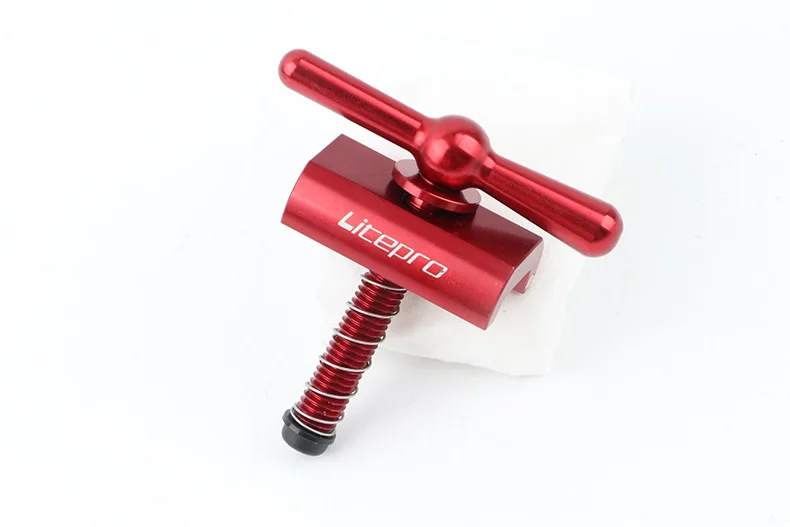 Litepro Folding Fahrrad Wasserhahn Lenker Griff Faltbare C Schnalle Fahrrad Teile Zubehör Für Brompton – Detail 7