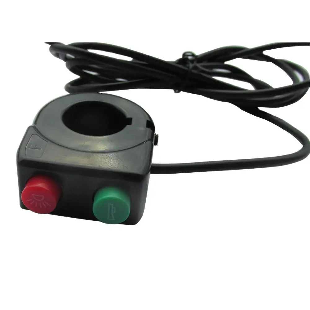 Electric Bike/Bicycle Scooter Light Turn Signal Horn ON/OFF Button Switch