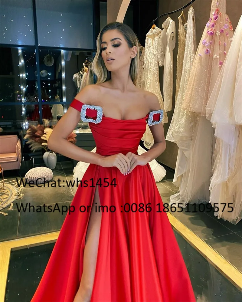 Mbcullyd precioso vestido de graduación satinado largo 2020 Sexy alto Split vestidos de fiesta de noche para mujeres vestidos formales de fiesta de noche