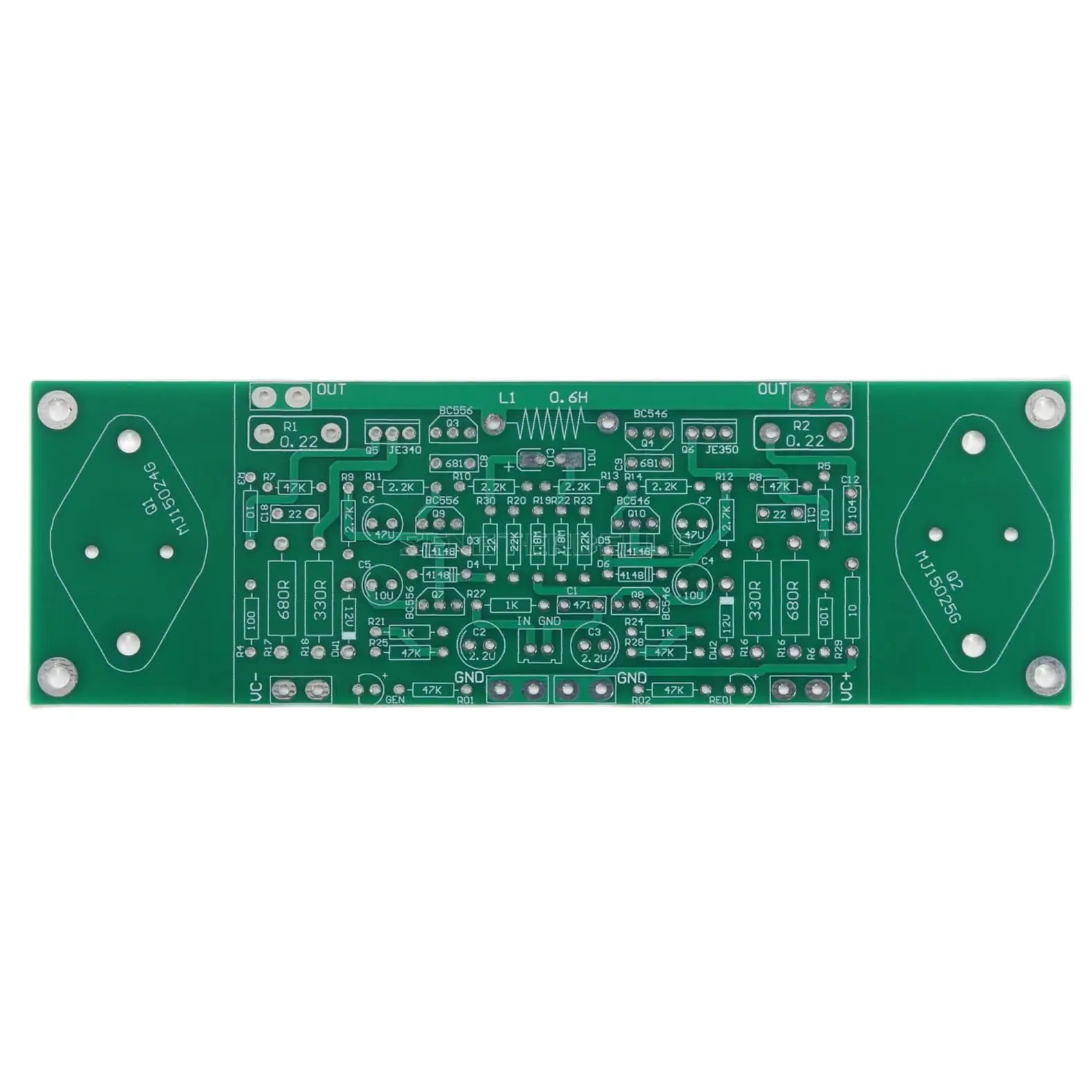 1 Pair Refer Musical Fidelity A1 Class A HiFi Stereo Dual Channel 20W Power Amplifier Board PCB