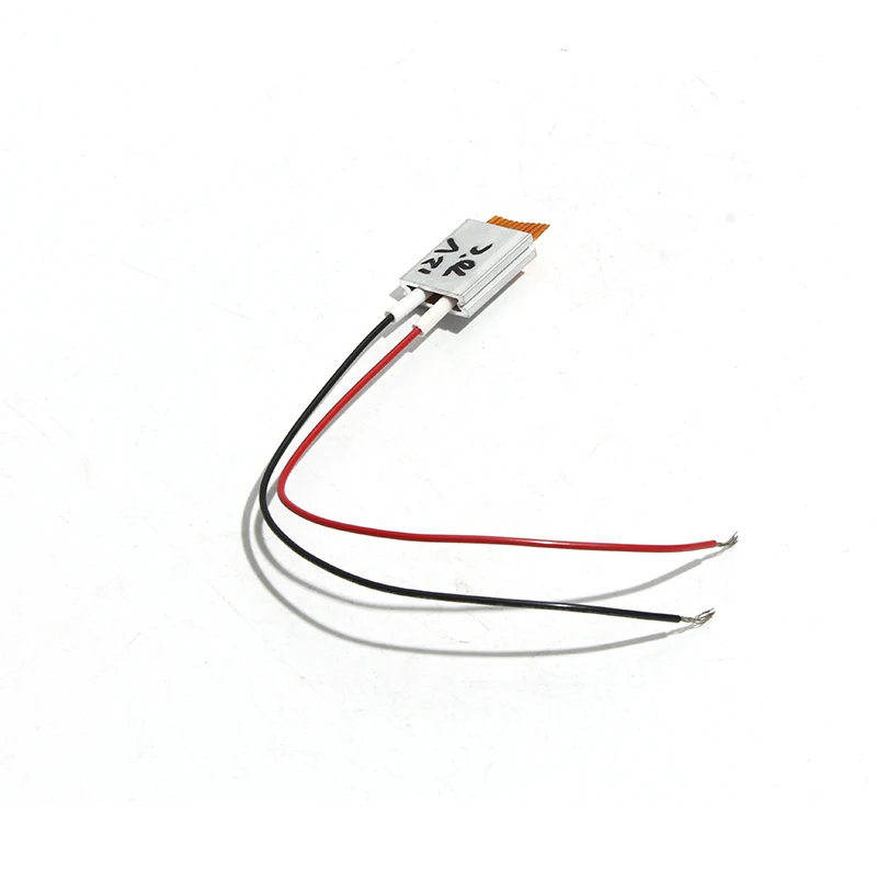 12V/24V PTC Heating Element Thermostat 20*15*5mm Constant Temperature 50-140 Degree Aluminum Shell 1-5W/4-10W