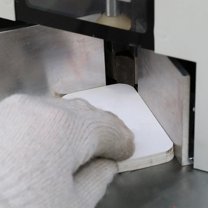 DQ-80A Electric Round Corner Cutting Machine With Drawer Chamfering Device Rounding Device Rounding Business Card