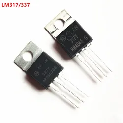 ON lm317 lm337  LM317T LM337T  1.5A Adjustable output voltage regulator Original for audiophile diy audio