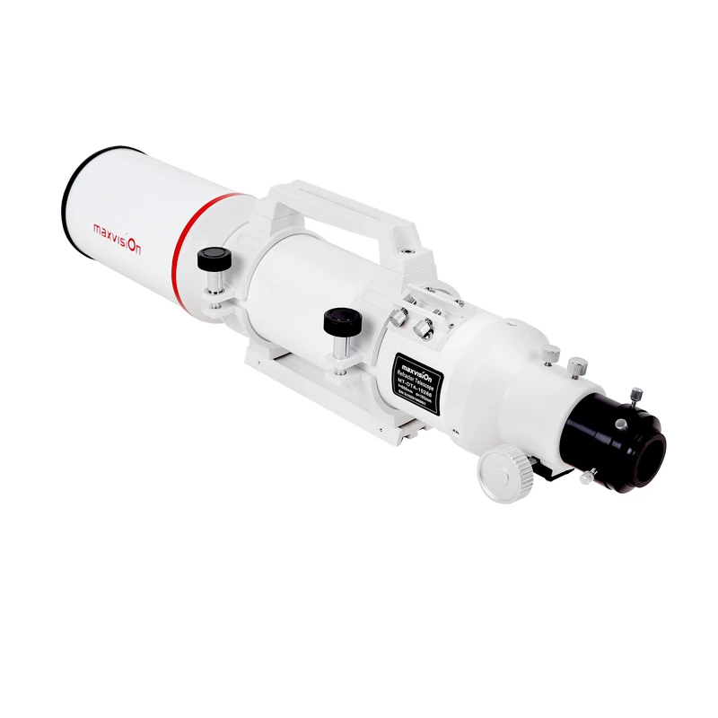 Maxvision astronomical telescope, astronomical telescope 102/660, refractive Ota, white tube focal ratio f6.5