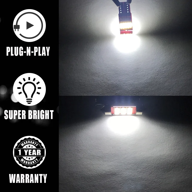 White Canbus Error Free Car Bulbs LED Interior Light Kit For Volvo XC70 2003-2012 2013 2014 2016 Reading Map Dome License Lamp