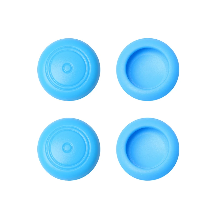 Yuxi 2 pçs tampas antiderrapantes de silicone, para nintendo switch ns joy-con controller, joystick analógico, capa para botões de polegar