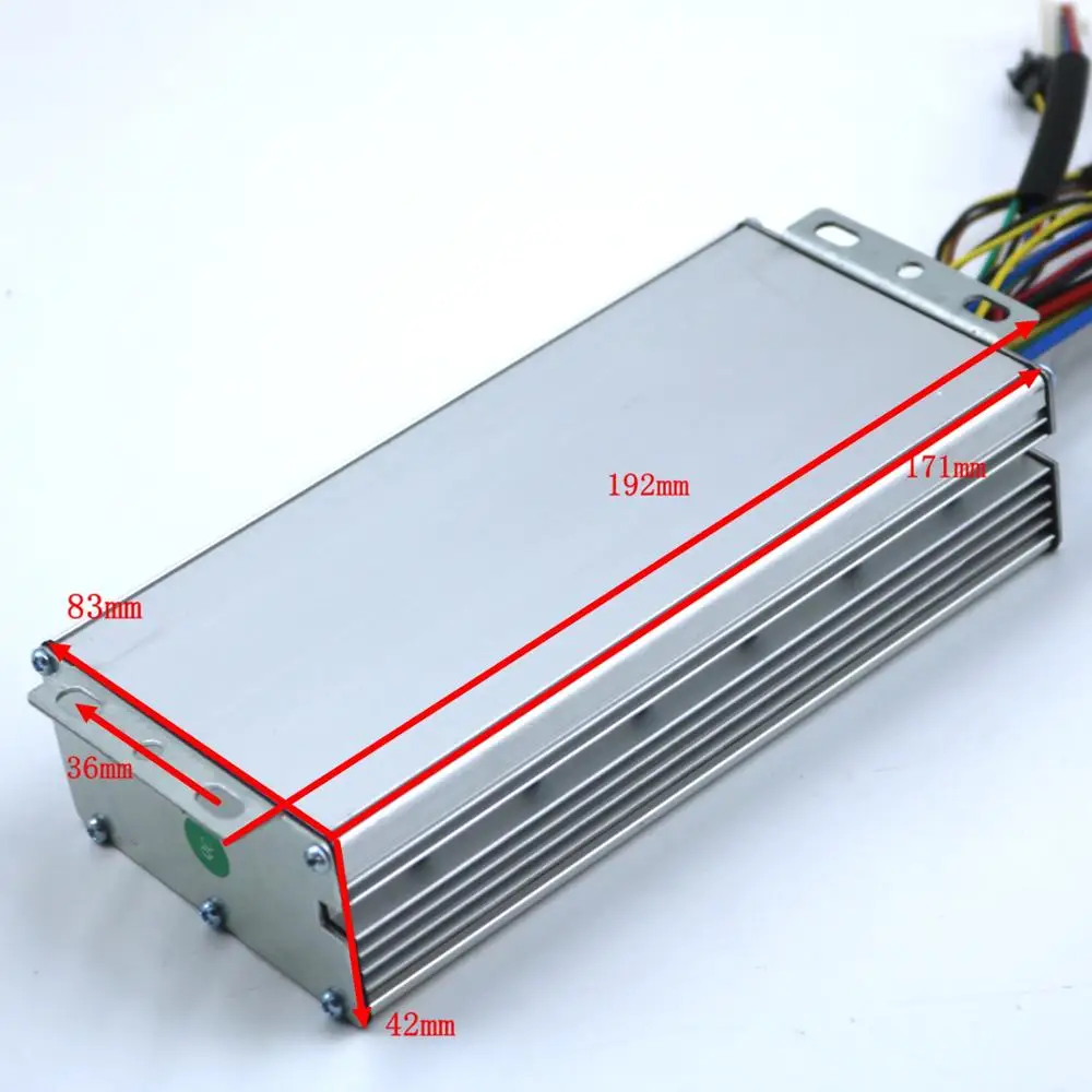 800W-1000W 35Amax 48V Brushless DC Motor Controller Ebike Controller +KT-LCD3 Display One Set