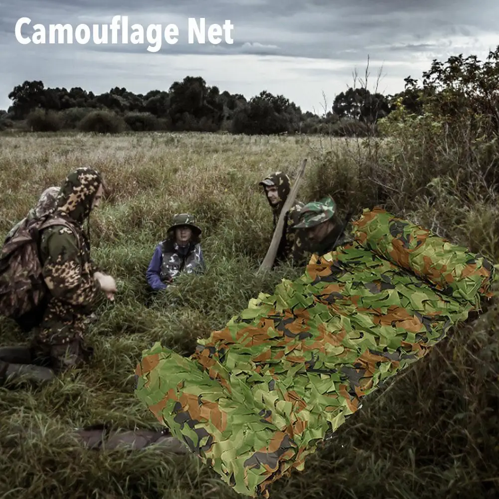 

Camo Netting Camouflage Net for Car Cover Camping Woodland Military Hunting Shooting Outdoor Camping Military Camouflage Nets