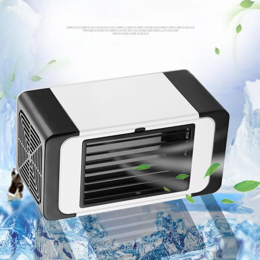 

5W Summer Portable USB Mini Air Conditioner Summer Cooling Fan for Home Office Cooler ABS + PP Air Cooler Fast Cooling USB DC