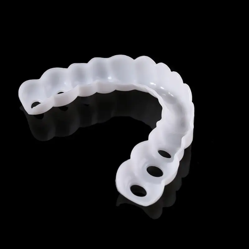 Denture Teeth Bottom Tooth Simulation Artificial Dental Care Smile Instant Whitening Comfort Beauty Tools Cover Cosmetic False