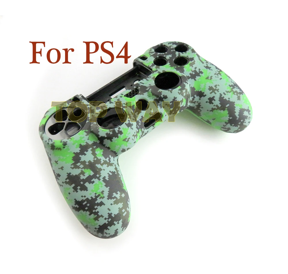 Soft Silicone Gel Rubber Case Cover For SONY Playstation PS4 Controller Skin Protection Case For PS4 Pro Slim Gamepad Controle