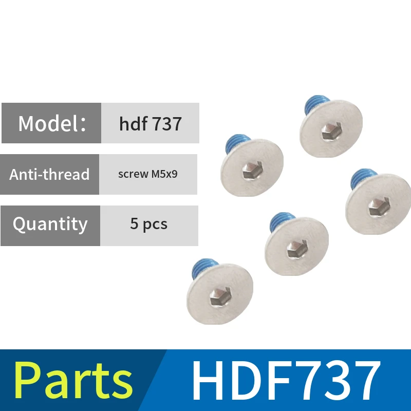 HDF737 Pruning Shears Spare Parts Complete Movable And Fixed Blades Screws