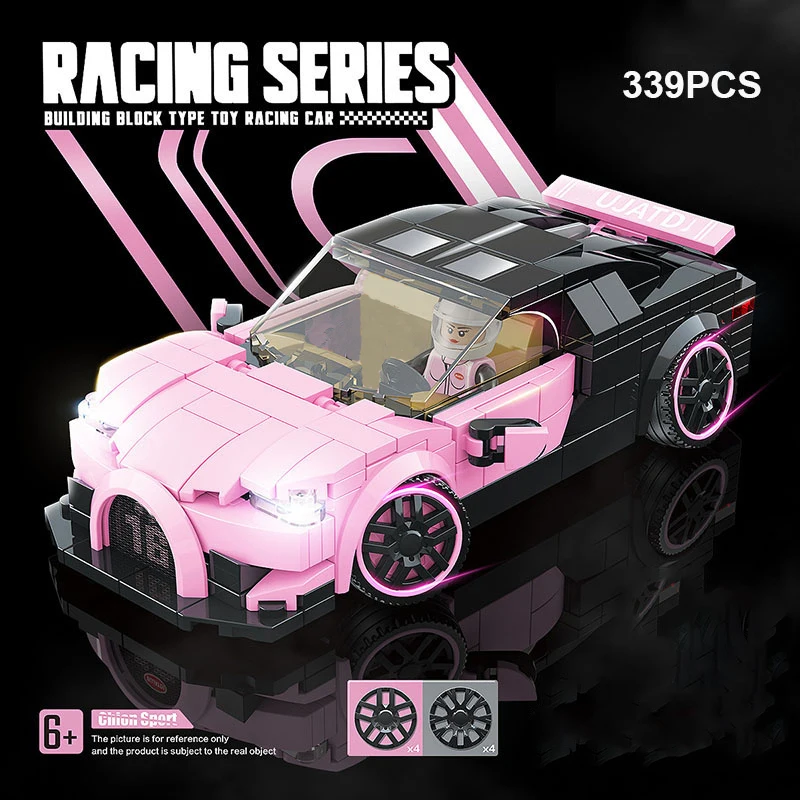 Speed Champions F1 EVO Camaro F8 Senna WRC Figures MOC Sports Car Model Building Blocks Bricks Classic Rally Racers Vehicle Toys