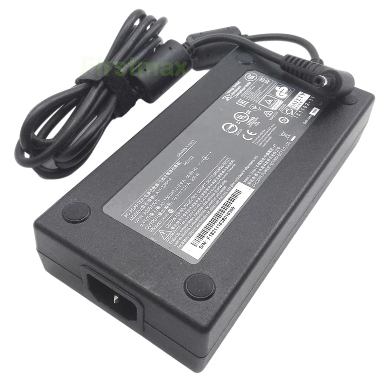 Imagem -03 - Carregador de Laptop Fino para Gigabyte 19v 10.5a Adaptador ac para Aorus x5 v3 v4 v5 v6 v7 v8 x5 V8-cf1 V8-cl4d P35x v5 v6 v7 A12200p1a