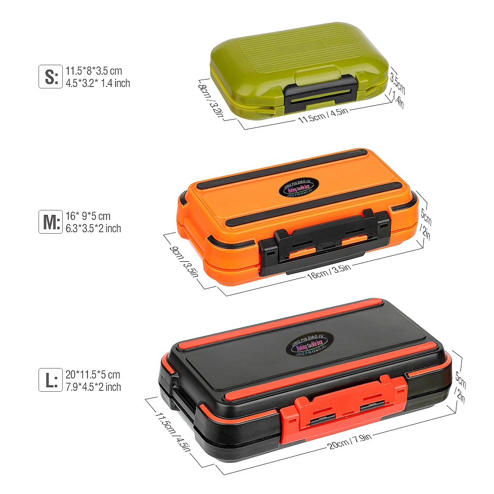 Large Capacity 24/28 Grid Fishing Gear Accessories Waterproof sub-Box Fishing Hook Supplies Tool Storage Box Fishing Tackle Box