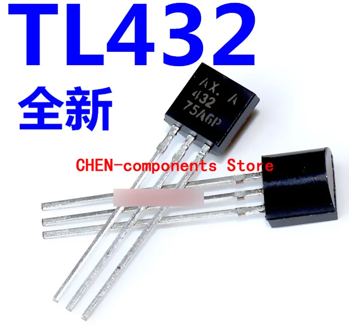 20pcs new triode TL432 straight Insert TO-92 three-terminal regulator