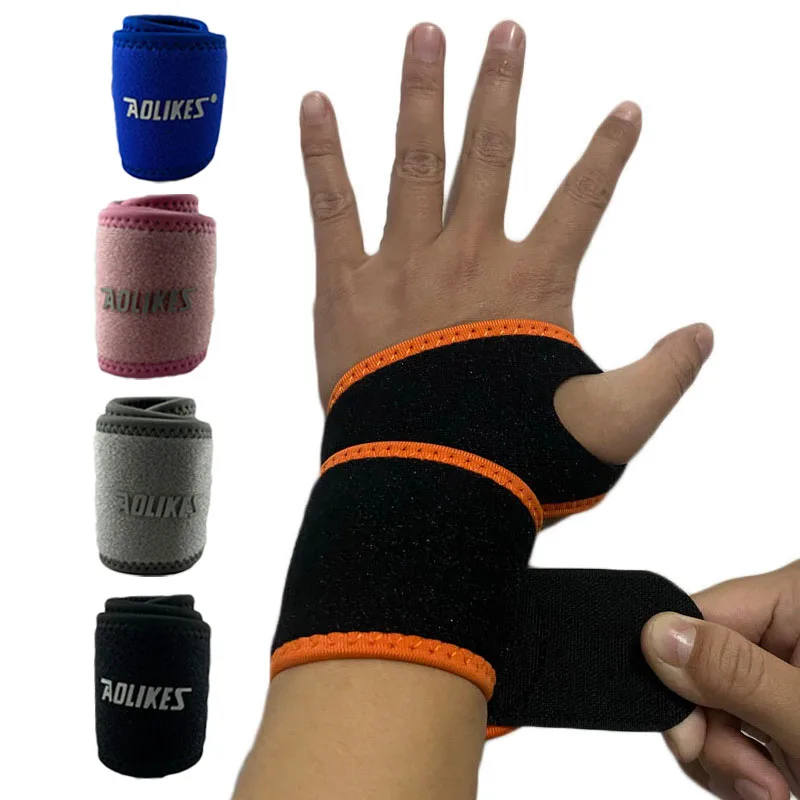 Attelle de poignet de sport pour le fitness, 1 pièce, sangle de soutien, enveloppes de main, protecteur de poignet, compression canal carpien