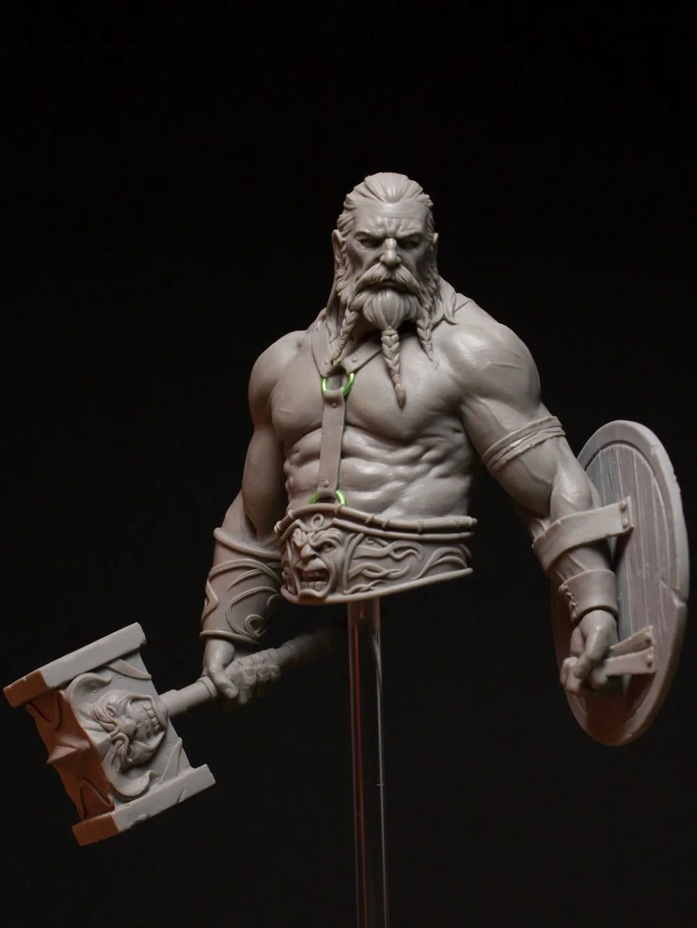 1/10 Resin Model Bust GK,Male role, Unassembled and unpainted kit
