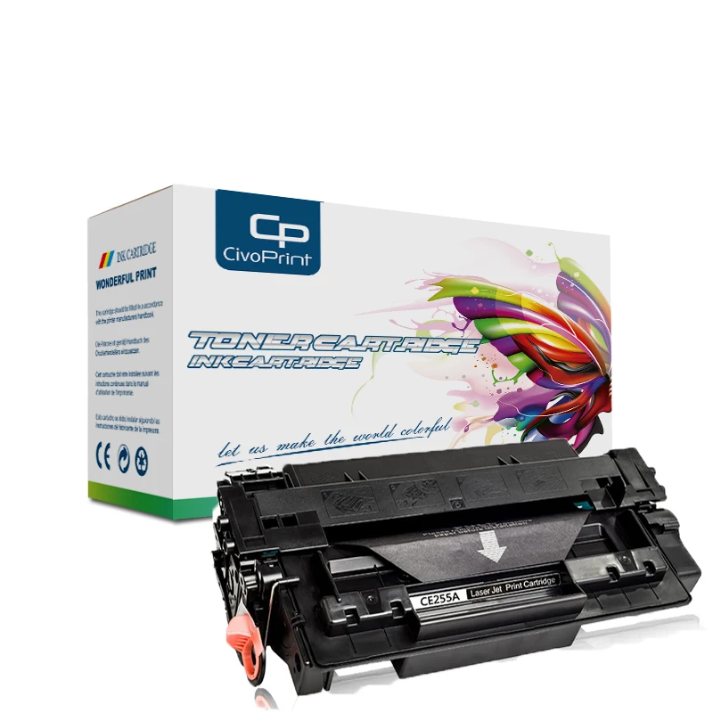 

civoprint compatible CE255A 255A 255 HP 55A Laser Toner Cartridge for HP P3015 3015D 3015N 3015X 3015dn P301 LBP6750DN