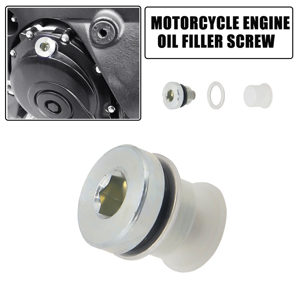 

Motorcycle Engine Oil Filler Screw Cover For BMW S1000R S1000XR S1000RR S 1000 R RR XR S1000 Sump Pan Drain Cap Plug Nut Bolt