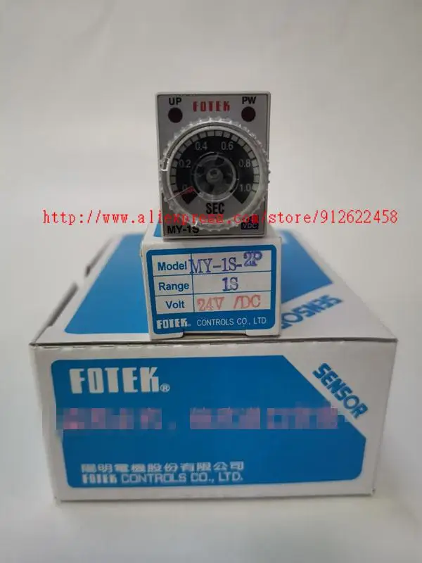 

1PC MY-1S-2P-24VDC MY-1S-2P-220V MY-1S-4P-24VDC Fotek Mini Type ON Delay Timer 100% New Original