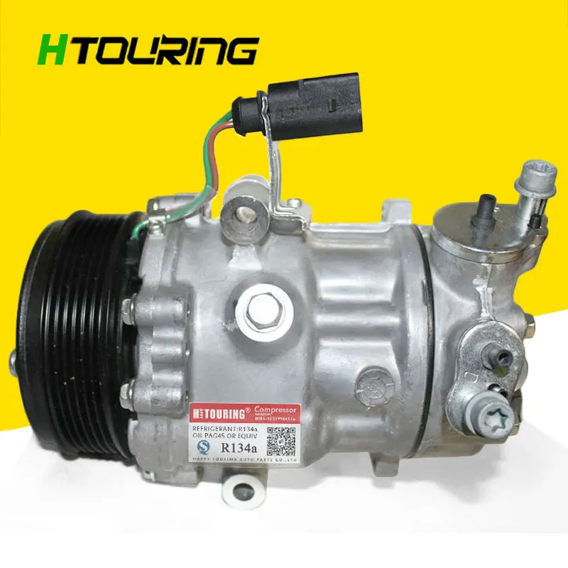 

SD 6V12 14339N 1917 Автомобильный компрессор воздушного кондиционера для Volkswagen Polo Skoda Rapid для VW Audi Seat Skoda 6RF 820803 B 6RF 820803 A