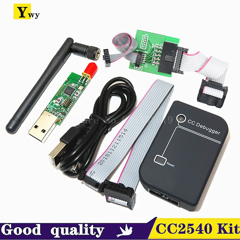 CC2531 Zigbee Emulator CC-Debugger USB Programmer CC2540 CC2531 Sniffer with antenna Bluetooth Module Connector Downloader Cable