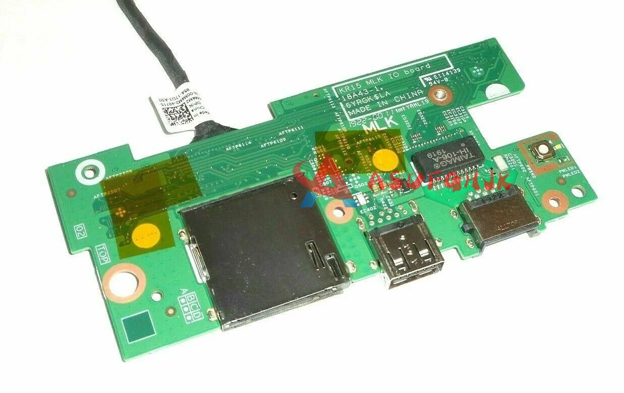 original for Dell Inspiron 15 7580 Power Button/USB/Card Reader Board thc03 x5255  Tested Fast Shipping