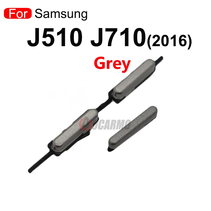 For Samsung Galaxy J510 J710 J5 J7 2016 Volume and Power On Off Side Key Button Replacement Part