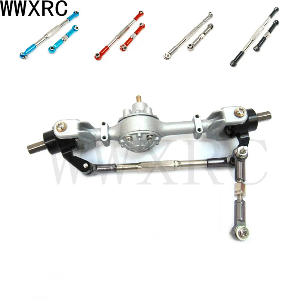 Servo Steering Pull Rod for 1/16 WPL B-1 B16 B24 C-14 C24 1/12 MN D90 D91 D99S MN45 MN96 RC Military Truck Upgrade Parts