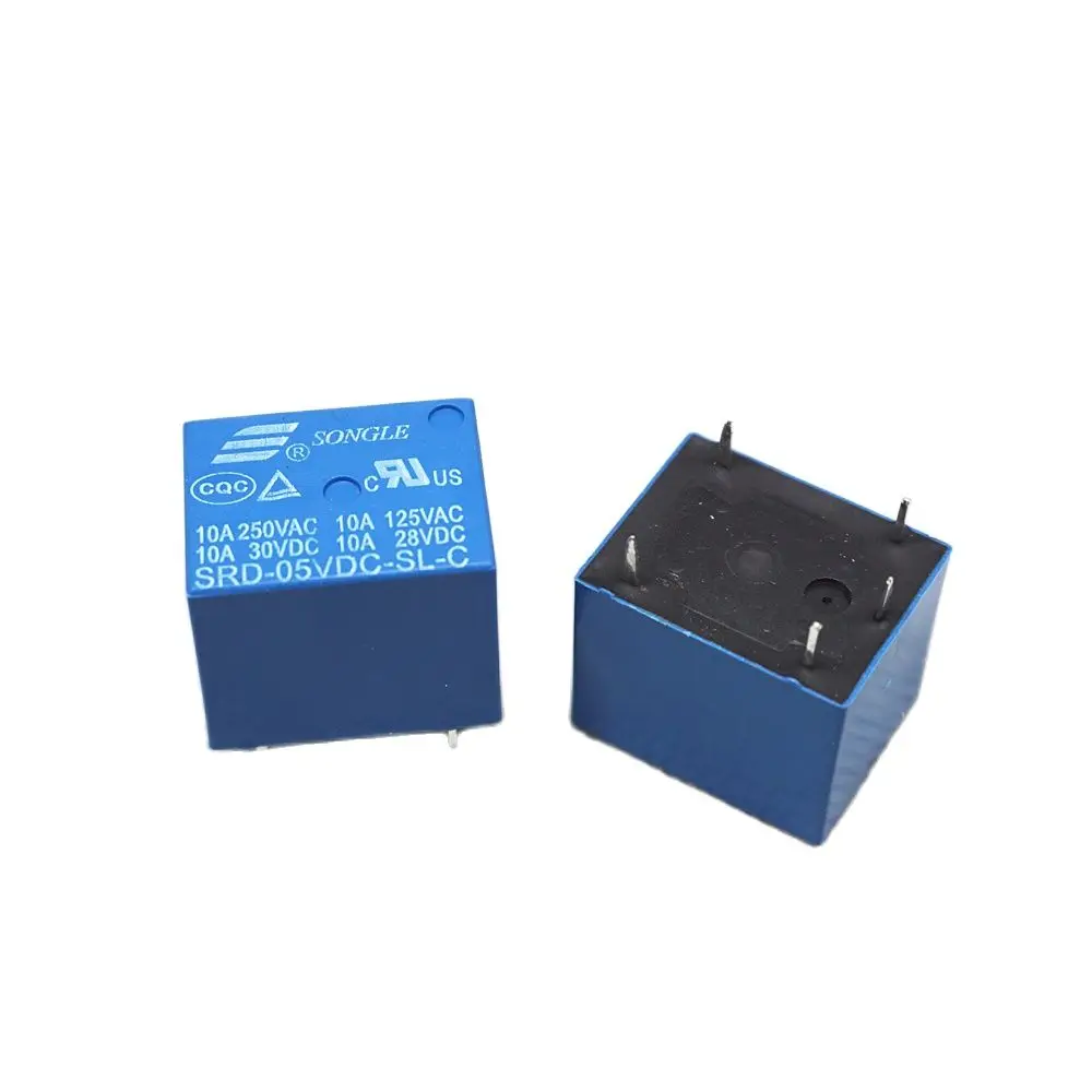 10 шт. Φ Реле T73 5PIN 10A 5V SONGLE SRD-05VDC-SL-C DC 5V реле дропшиппинг