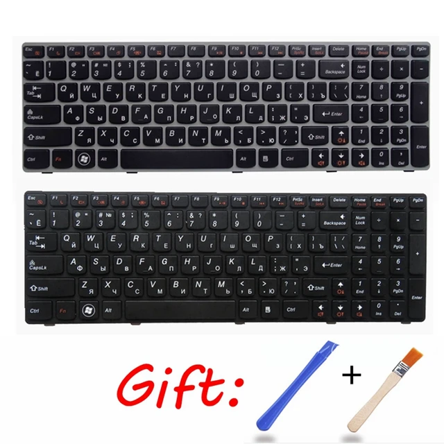 RU klawiatura do laptopa LENOVO G570 G575 Z560 Z560A Z560G Z565 G570AH G570G G575AC G575AL G575GL G780 G770 rosyjska RU