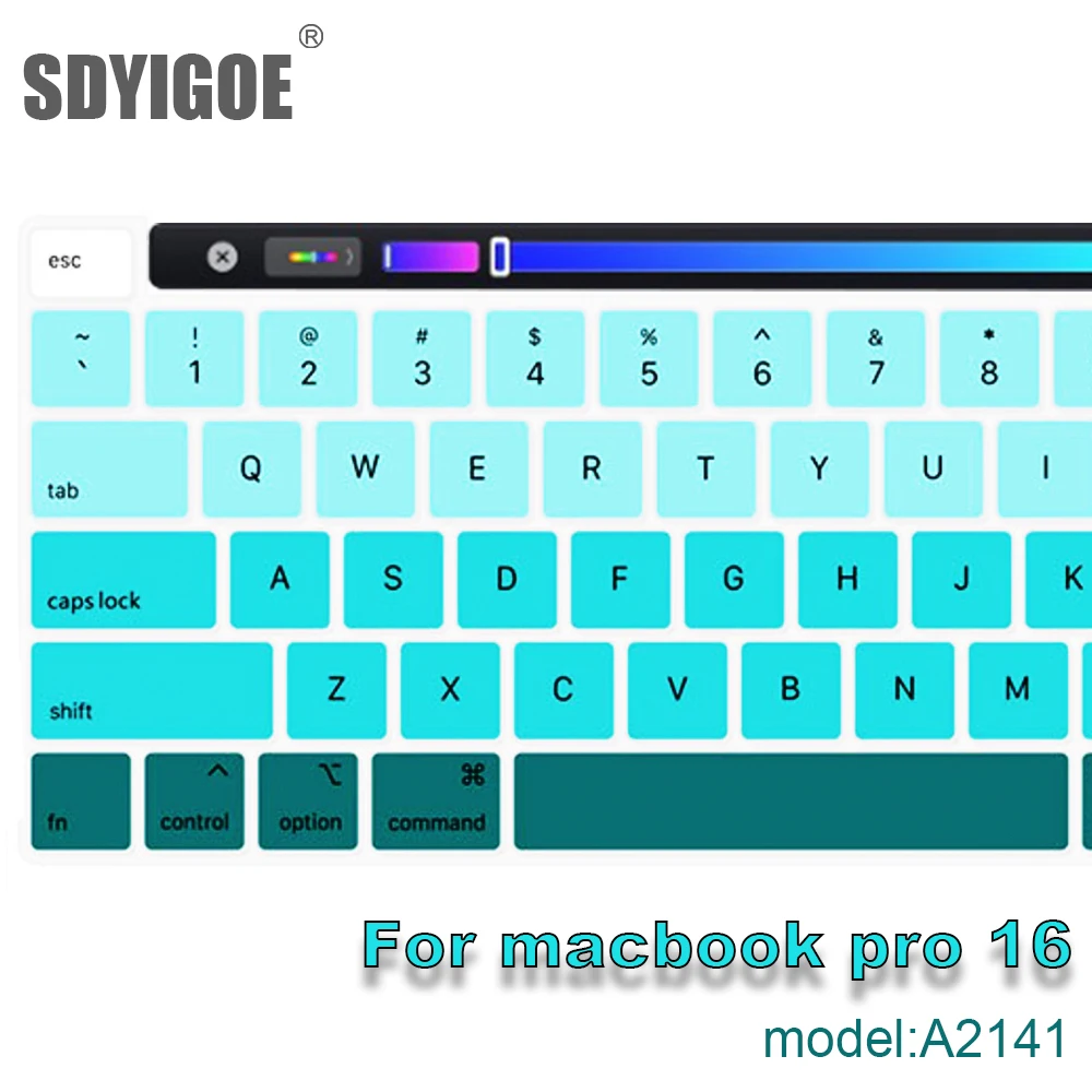 laptop sticker For macbook pro13 2020 A2289 A2251  Keyboard cover Laptop protective film pro16 A2141silicone keyboard case US/EU