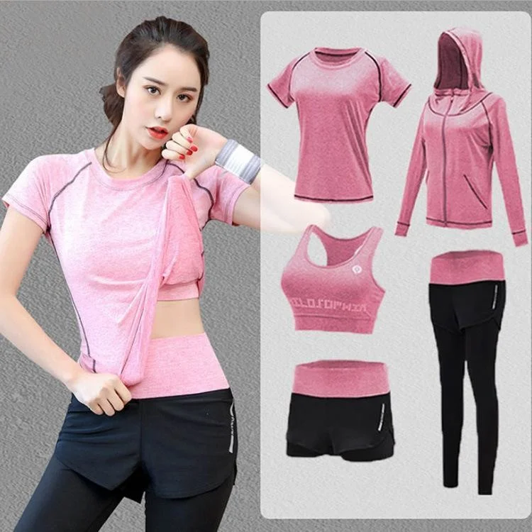 

Two Piece Set Women Yoga Running Women's Summer High Clothes Spring Autumn Sportswear Conjuntos De Mujer Ensemble Femme